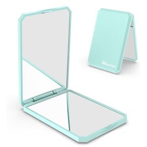 Compact Folding Makeup Mirror | 1x/2x Magnifying | Travel Purse Mirror | NEW